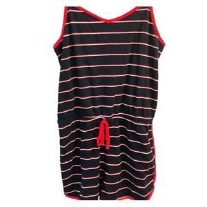 Red white and blue romper!